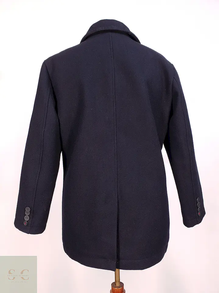 Abrigo Marinero Azul Murphy & Nye Lana Talla M 15