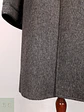 Abrigo Largo Gris Sangiorgio Italiano Talla M - Miniatura 7