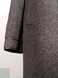 Abrigo Largo Gris Sangiorgio Italiano Talla M - Miniatura 8