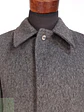 Abrigo Largo Gris Sangiorgio Italiano Talla M - Miniatura 2