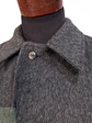 Abrigo Largo Gris Sangiorgio Italiano Talla M - Miniatura 3