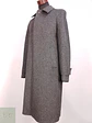 Abrigo Largo Gris Sangiorgio Italiano Talla M - Miniatura 5