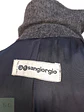 Abrigo Largo Gris Sangiorgio Italiano Talla M - Miniatura 18
