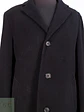 Abrigo Largo Negro Perry Ellis Lana y Cashmere Talla L - Miniatura 5