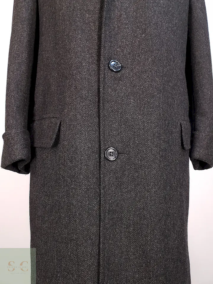 Abrigo Largo Plomo Imported Exclusive Fabric Redwood and Ross Talla S 5