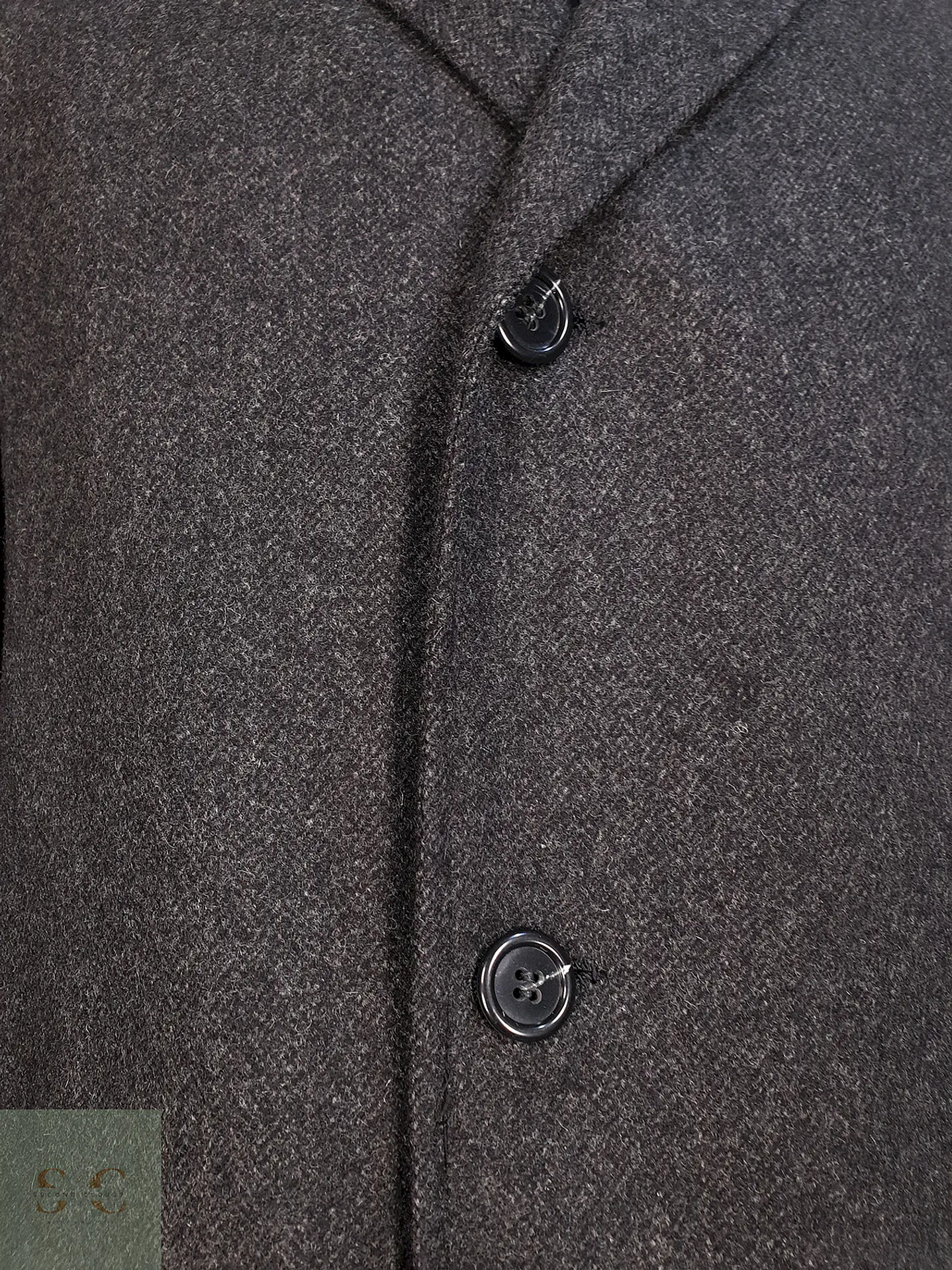 Abrigo Largo Plomo Imported Exclusive Fabric Redwood and Ross Talla S 7