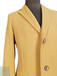 Abrigo Largo Japonés Camel Uniqlo Lana y Cashmere Talla SM - Miniatura 6