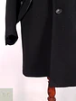 Abrigo Negro Italiano Lana Talla XL - Miniatura 9