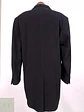 Abrigo Negro Italiano Lana Talla XL - Miniatura 13