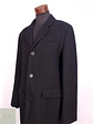 Abrigo Negro Estructure Lana Talla L - Miniatura 5