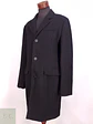 Abrigo Negro Estructure Lana Talla L - Miniatura 4