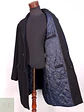 Abrigo Negro Estructure Lana Talla L - Miniatura 9