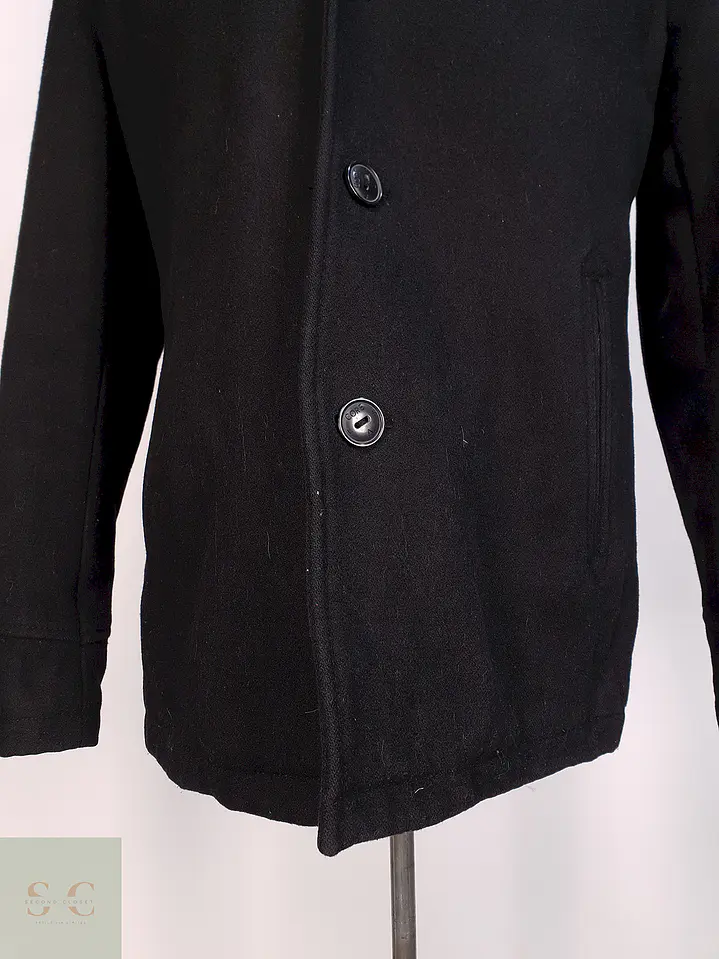 Abrigo Negro Jack & Jones Talla L 5