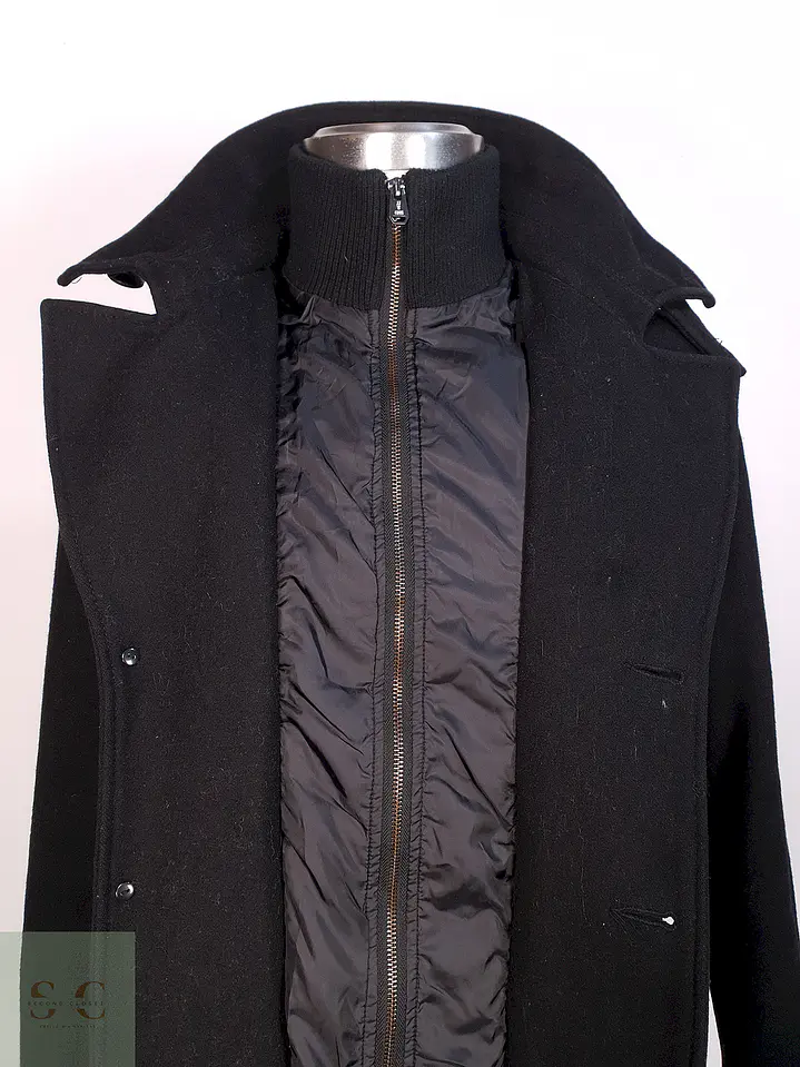 Abrigo Negro Jack & Jones Talla L 8