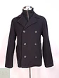 Abrigo Marinero Negro Kenneth Cole Lana Talla L - Miniatura 1