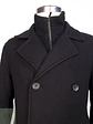 Abrigo Marinero Negro Kenneth Cole Lana Talla L - Miniatura 3