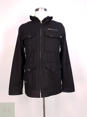 Chaqueta Utilitaria Negra Billabong Lana Talla L