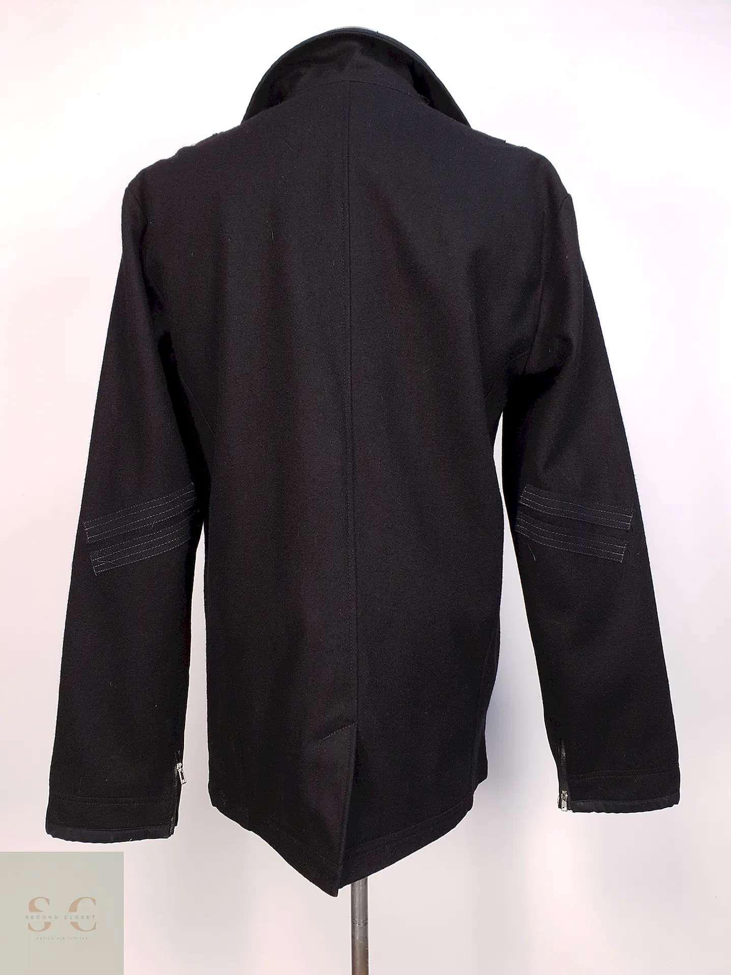 Chaqueta Utilitaria Negra Billabong Lana Talla L 11