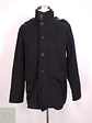 Abrigo Chaquetón Negro Helix Lana Talla L - Miniatura 1