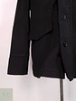 Abrigo Chaquetón Negro Helix Lana Talla L - Miniatura 5