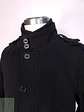 Abrigo Chaquetón Negro Helix Lana Talla L - Miniatura 3