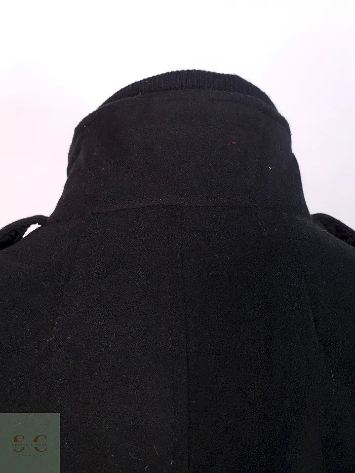 Abrigo Chaquetón Negro Helix Lana Talla L 11