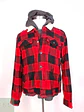 Chaqueta Leñadora Negro Rojo con Gorro Talla LXL - Miniatura 1