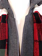 Chaqueta Leñadora Negro Rojo con Gorro Talla LXL - Miniatura 7