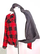 Chaqueta Leñadora Negro Rojo con Gorro Talla LXL - Miniatura 8