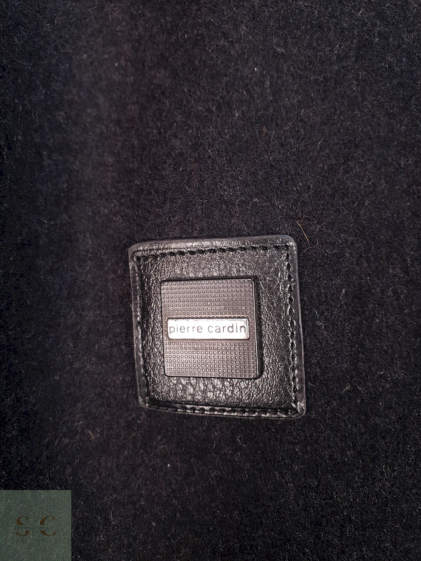Abrigo Plomo Pierre Cardin Lana Talla XL 11