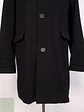 Abrigo Negro Angelo Litrico Lana Talla L - Miniatura 6