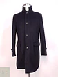 Abrigo Plomo Azul Japonés Lana y Cashmere Talla M - Miniatura 1