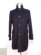 Abrigo Plomo Azul Japonés Lana y Cashmere Talla M - Miniatura 2