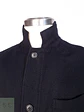 Abrigo Plomo Azul Japonés Lana y Cashmere Talla M - Miniatura 3