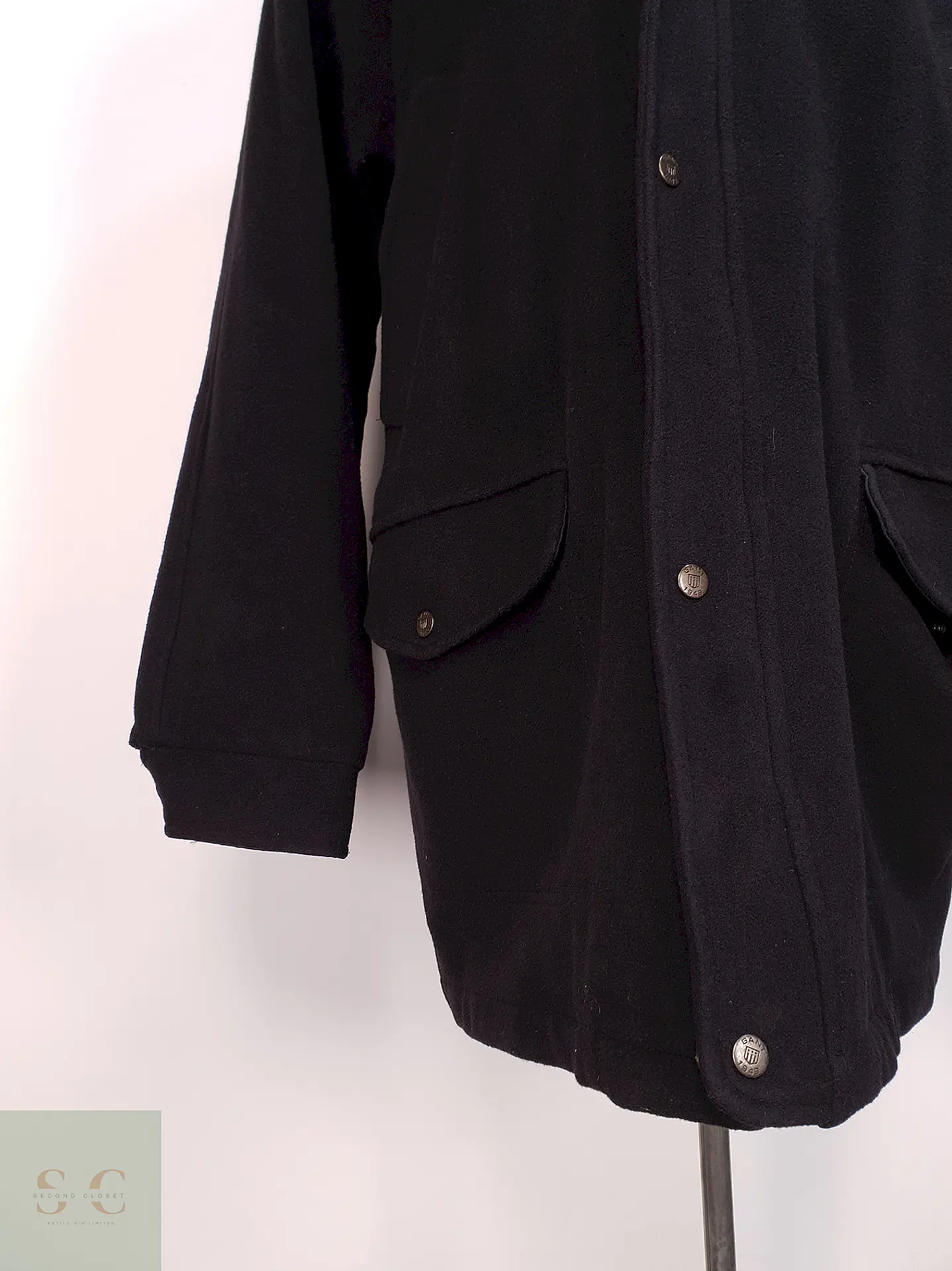 Abrigo Chaquetón Gantz Lana y Cashmere Talla 2XL 7