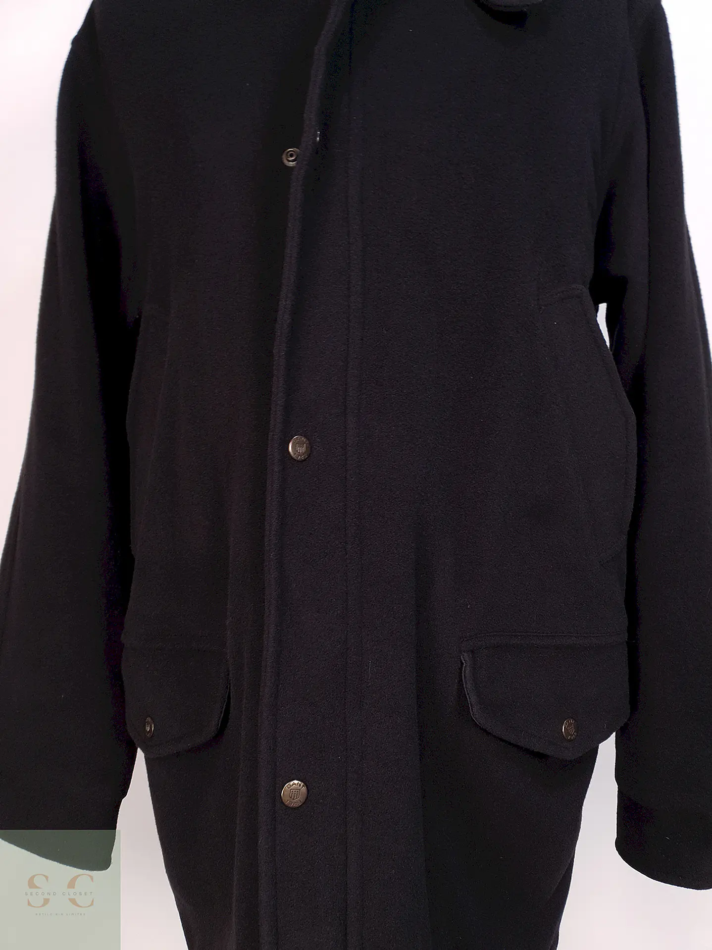 Abrigo Chaquetón Gantz Lana y Cashmere Talla 2XL 6