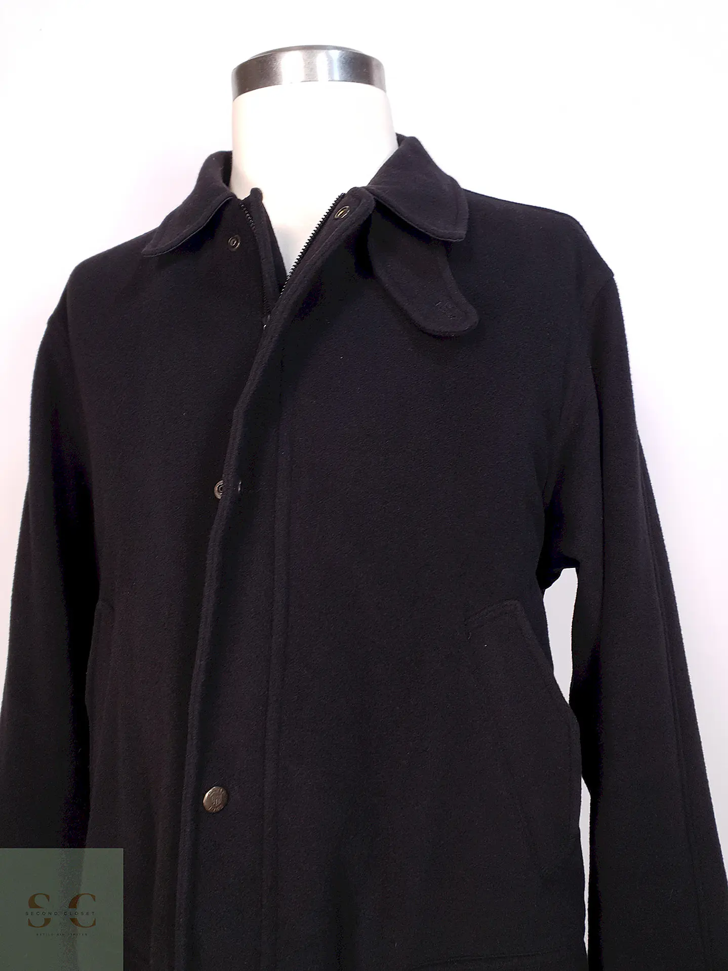 Abrigo Chaquetón Gantz Lana y Cashmere Talla 2XL 4