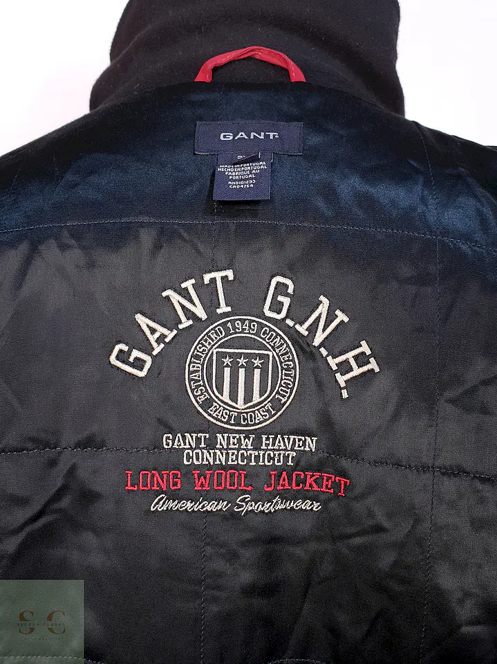 Abrigo Chaquetón Gantz Lana y Cashmere Talla 2XL 11