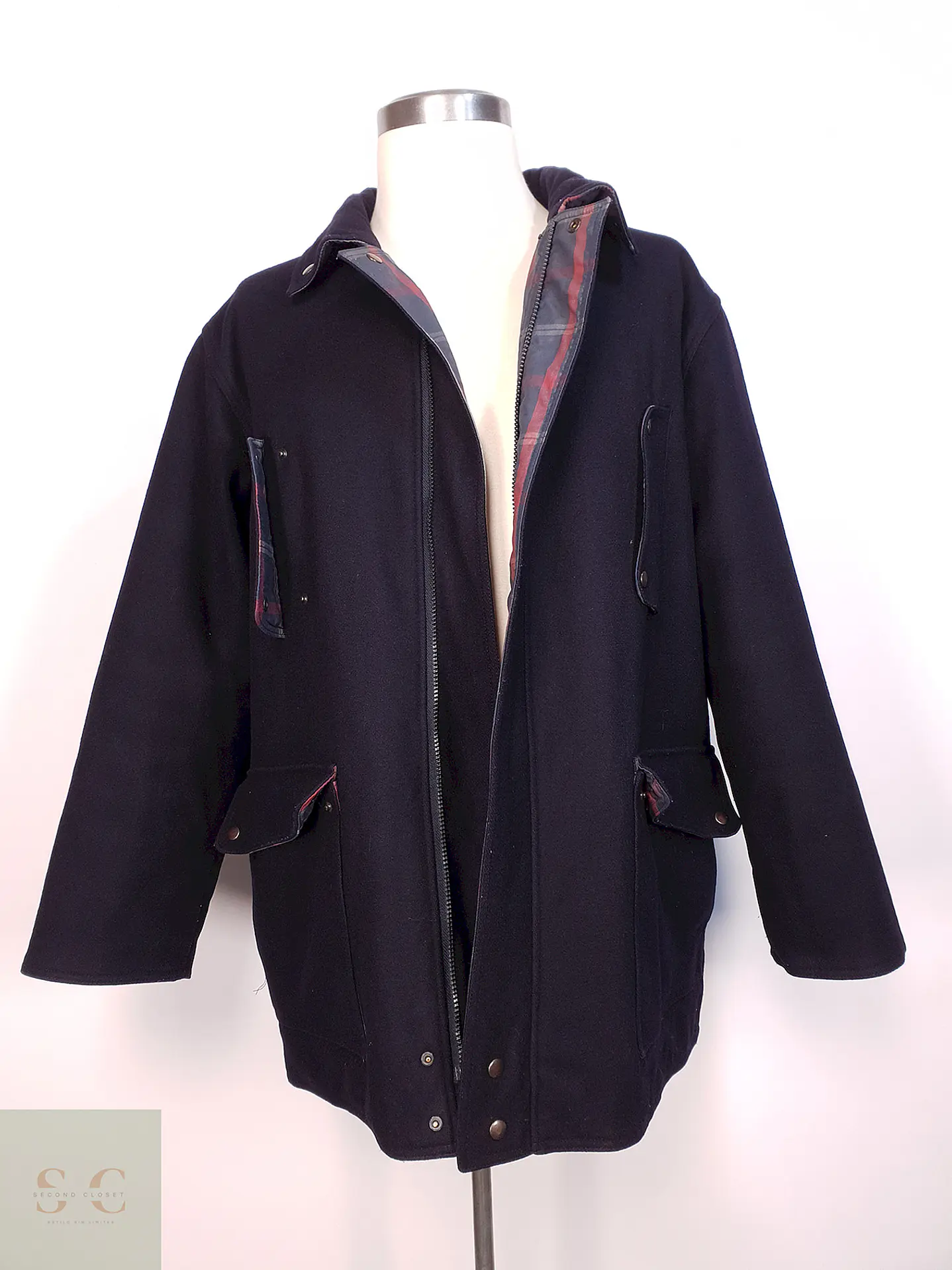 Chaquetón Térmico Azul Reversible North Pole Talla XL 7