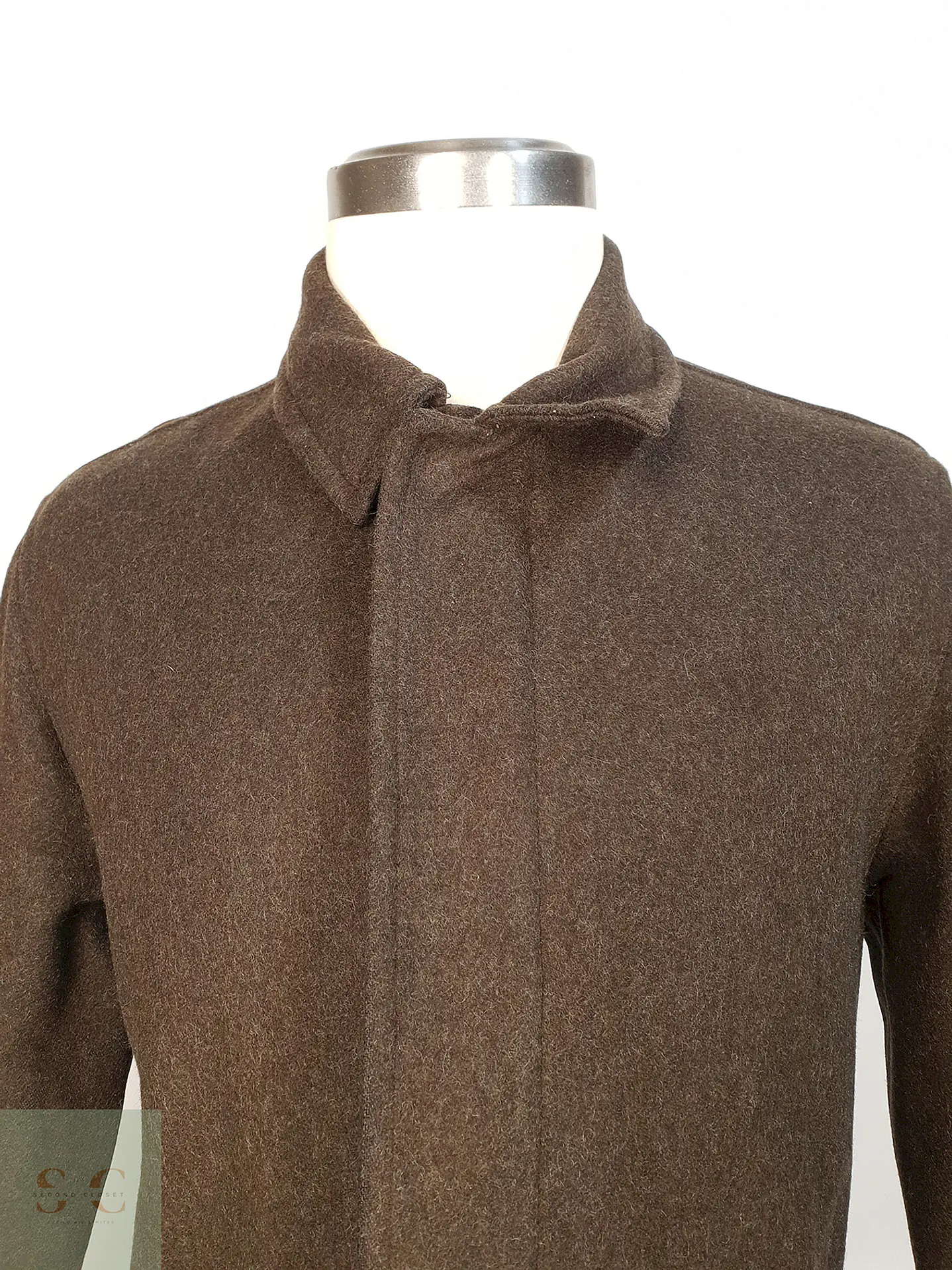 Abrigo Café Eddie Bauer Lana Talla M 2