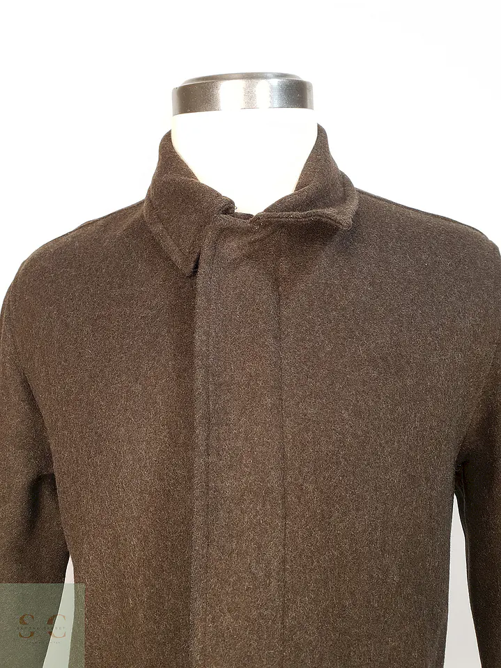 Abrigo Café Eddie Bauer Lana Talla M 2