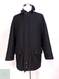 Abrigo Chaquetón Negro Lana Talla XL - Miniatura 3