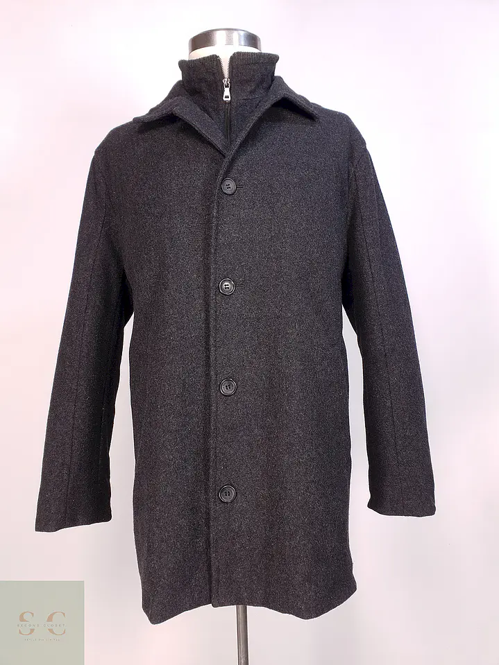 Abrigo Chaquetón London Fog Lana Talla L 1