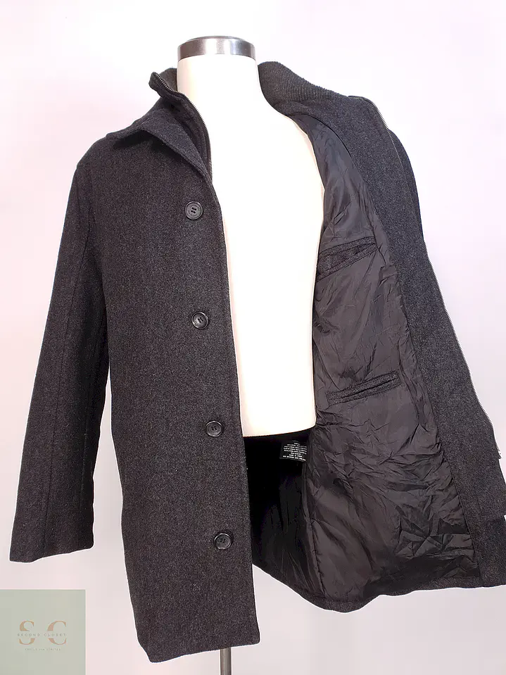 Abrigo Chaquetón London Fog Lana Talla L 9