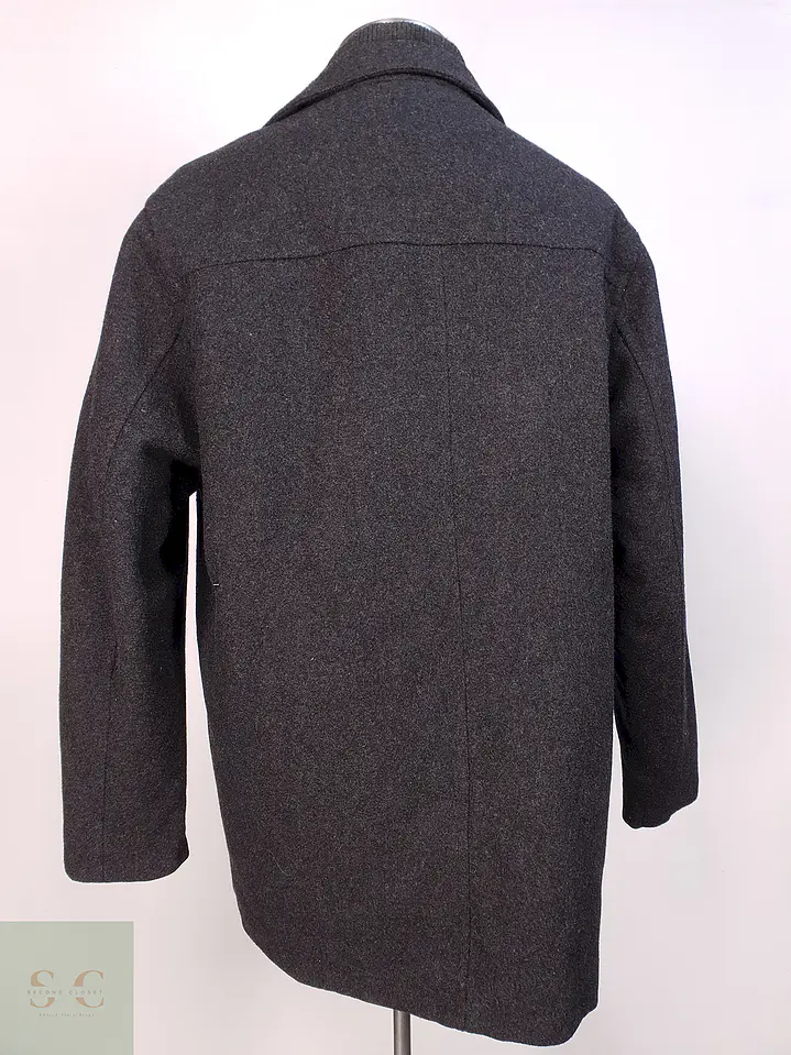 Abrigo Chaquetón London Fog Lana Talla L 10