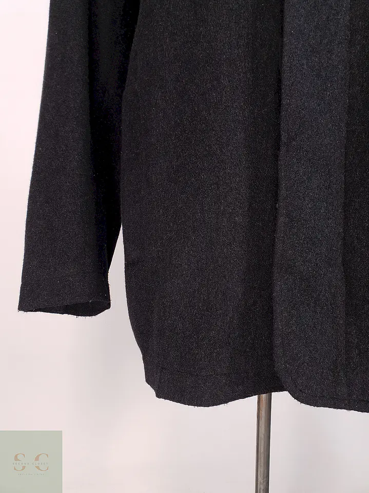 Abrigo Kenneth Cole Plomo Lana y Cashmere Talla L 8