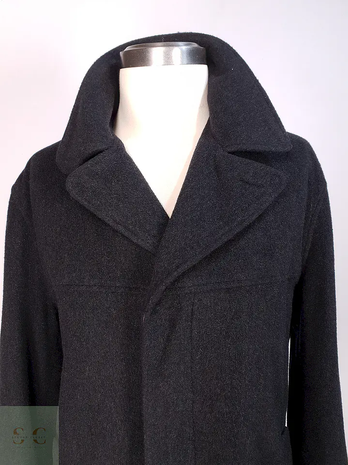 Abrigo Kenneth Cole Plomo Lana y Cashmere Talla L 3