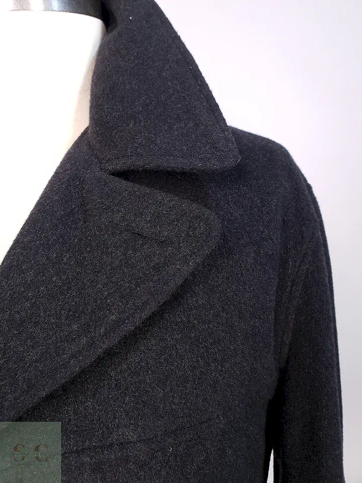 Abrigo Kenneth Cole Plomo Lana y Cashmere Talla L 4