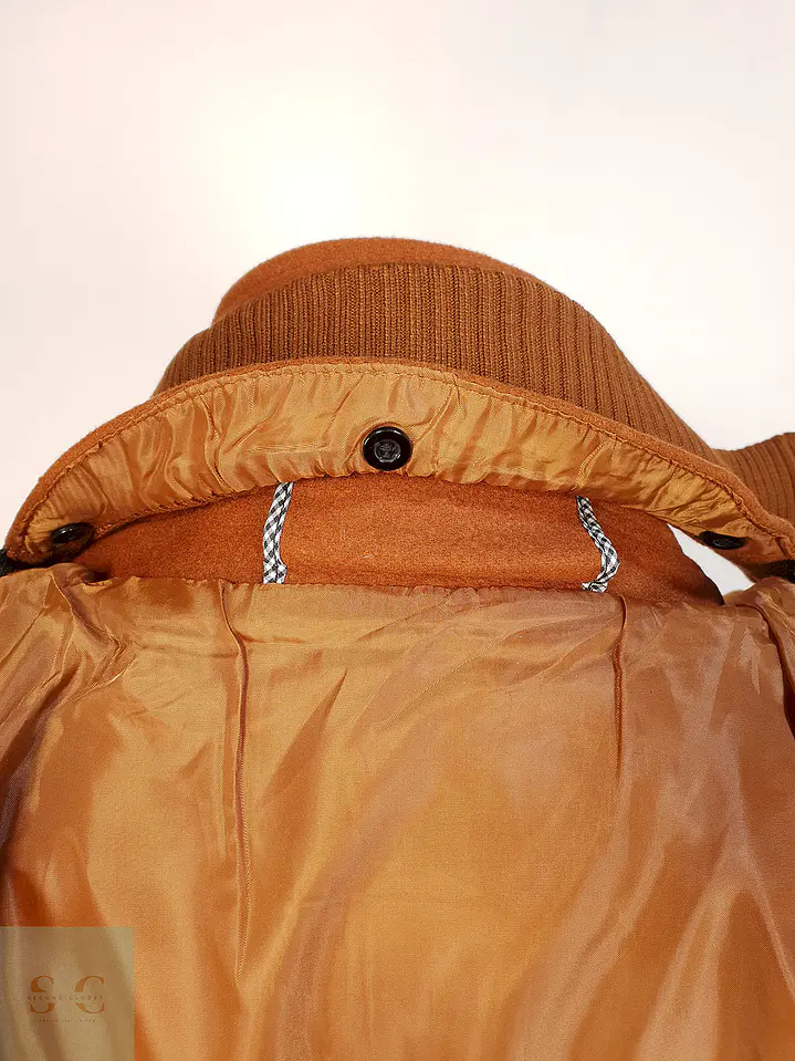 Abrigo Utilitario Camel Lana Talla 2XL 11