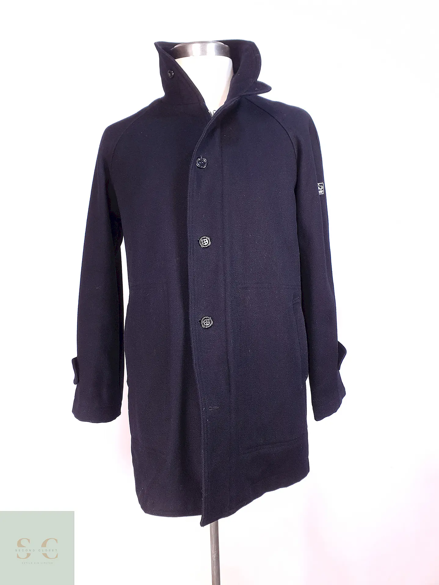 Chaquetón Azul Orcinus 100% Lana Talla L 2